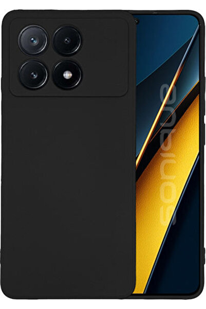 Other Sonique Back Cover Silicone Black (Poco X6 Pro)