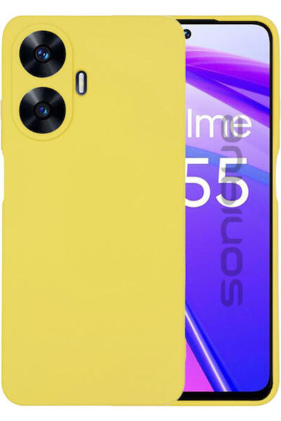 Other Σονίκ Πίσω Κάλυμμα Σιλικόνης Κίτρινο (Realme C55)