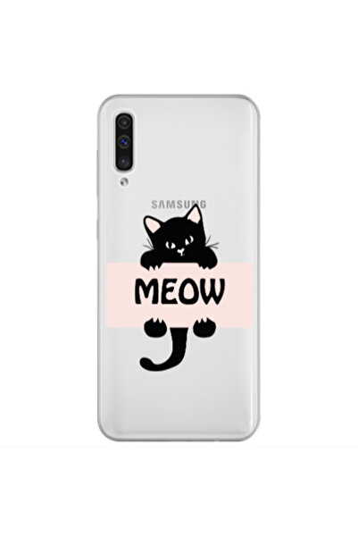 Other Samsung A70 Meow Transparent Silicone TPU Θήκη