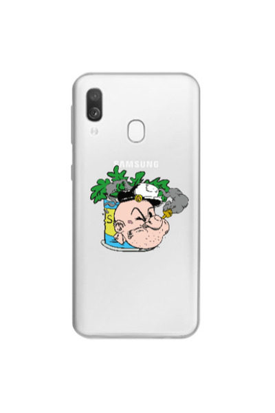 Other Samsung A40 Popeye Transparent Silicone TPU Θήκη