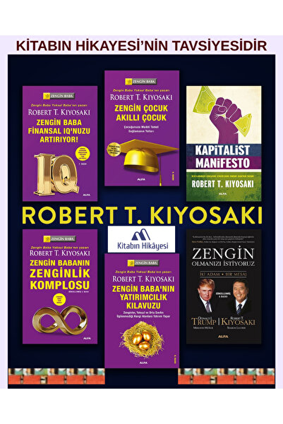 Alfa Yayınları Robert T. Kiyosaki- Zengin Olmanızı İstiyoruz, Kapitalist Mani...