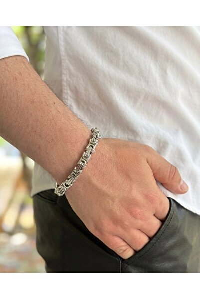 stainles steel سوار سلسلة ستيل كينج للرجال - تصميم عصري من الفولاذ المقاوم لل...