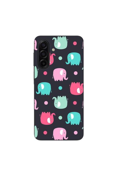 OEM Husa compatibila cu Samsung Galaxy A17 Silicon Gel Tpu Model Pattern Elefant