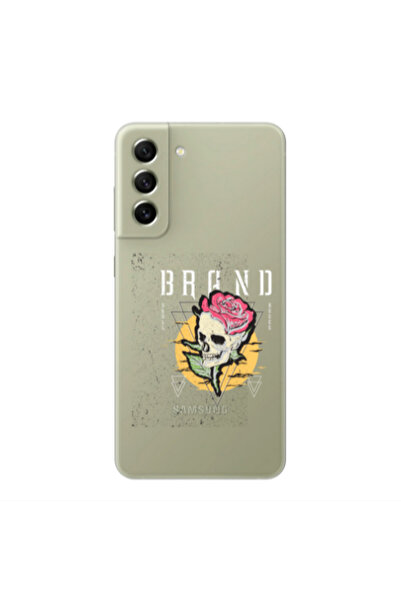 Other Samsung S22 Plus Skull Roses Transparent Silicone TPU Θήκη