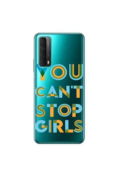 Other Huawei P Smart 2021 You Cant Stop Girls Transparent Silicone TPU Θήκη