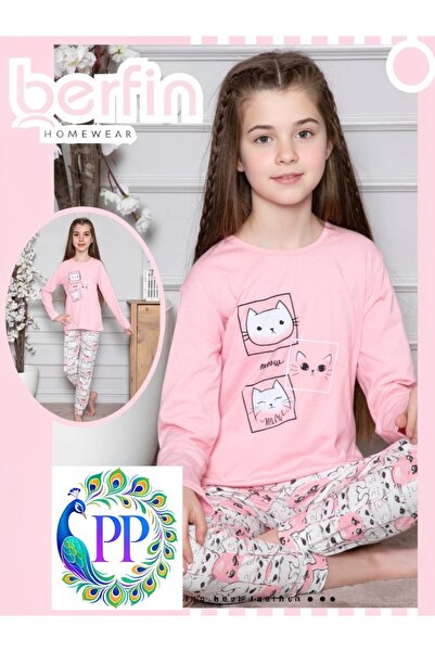 pamuklu Cotton PYJAMAS FOR GIRLS, SPRING, AUTUMN