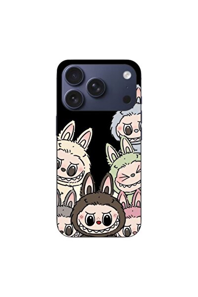 OEM Husa compatibila cu Apple iPhone 17 Pro Silicon Gel Tpu Model Labubu Patt...