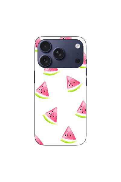 OEM Husa compatibila cu Apple iPhone 17 Pro Silicon Gel Tpu Model Summer Slices