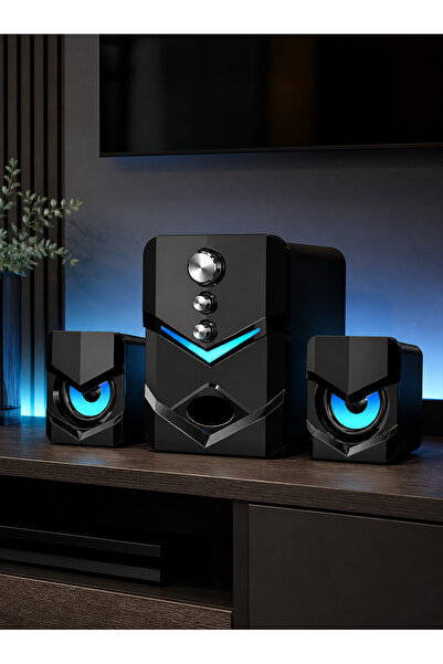 Bayt Aura 2.1 Channel Bluetooth 5.0 Multimedia Speaker System with Subwoofer,...