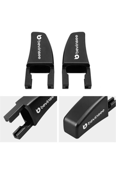 Bevinsee 2pcs Seat Release Lever Knob Latch Handle Left & Right Side Compatib...
