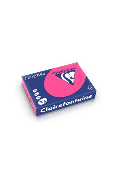 Clairefontaine Χαρτί Α4 80 γρ./τ.μ. έντονο χρώμα φλούο 500 φύλλα/δεσμίδα ροζ ...