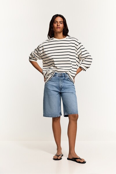 LEFTIES Denim bermuda