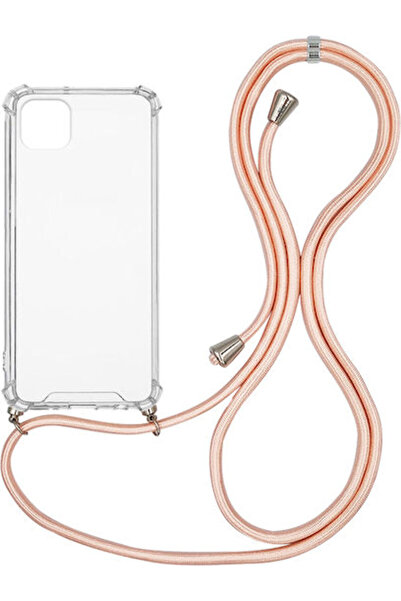 Other Sonique Armor Πίσω Θήκη Σιλικόνης με Λουράκι Ροζ Σατέν (Galaxy A22 5G)