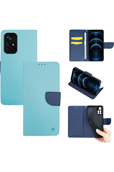 Other Sonique Trend Πορτοφόλι Συνθετικό Δέρμα Ciel / Σκούρο Μπλε (Xiaomi POCO...