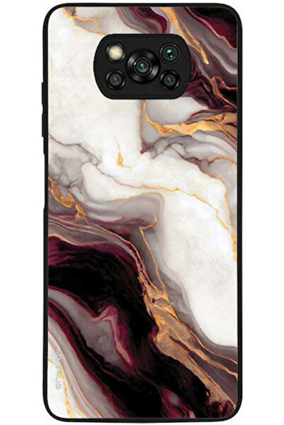 Other Θήκη Σειράς Sonique Marble για Xiaomi Poco X3 NFC Poco X3 Pro Μπορντό