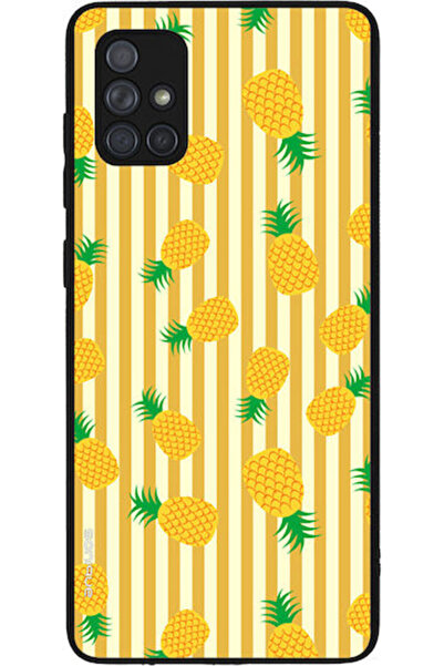 Other Σειρά Φρούτων Sonique Θήκη Κινητού Τηλεφώνου Samsung Galaxy A71 Ανανάς 01