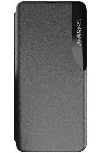 Other Ancus Smart Flip Book Συνθετικό Δέρμα Μαύρο (Galaxy A02s) Κωδικός: 34060