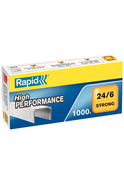 Rapid Agrafe 24/6 20 coli 1000/cutie Standard