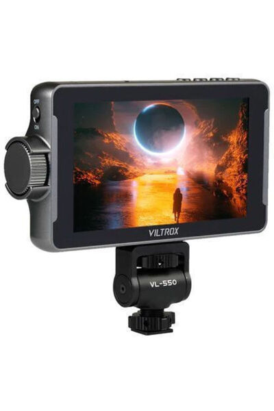 VILTROX DC-550 PRO 5.5 " Full HD Οθόνη Κάμερας HDMI με Οθόνη Αφής και Υποστήρ...