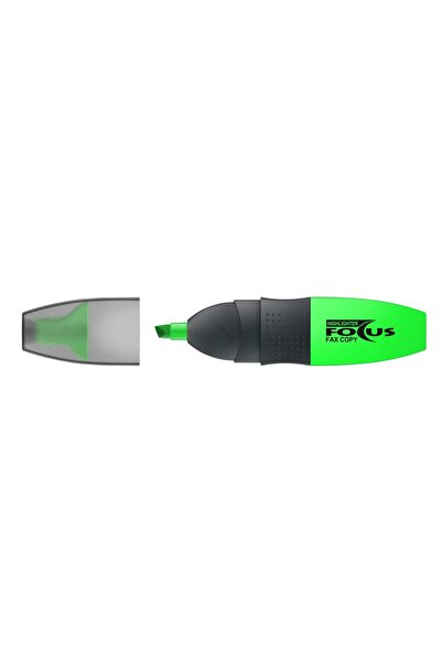 ICO Evidențiator Focus 1-4 mm verde