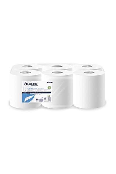 Lucart Rolă de hârtie Center-roll, Strong L-One Maxi 450, 6 role/cutie, 852275