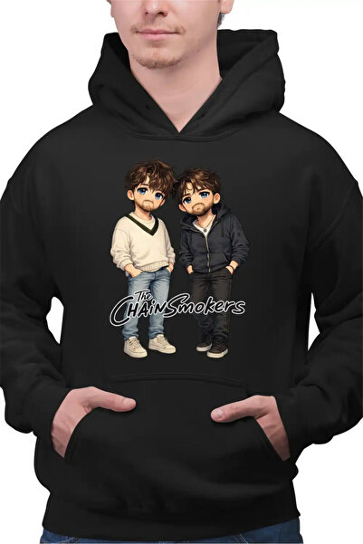 OEM Hanorac Barbati The Chainsmokers Anime Cartoon