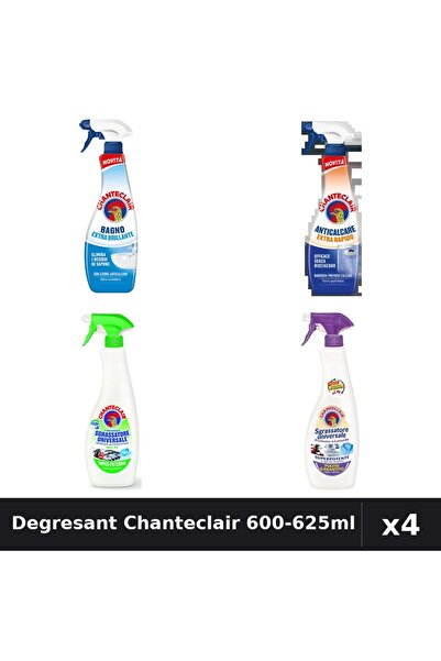 Chanteclair Set 4 Degresant Universal 600-625ml - Extra Rapid, Extra Straluci...