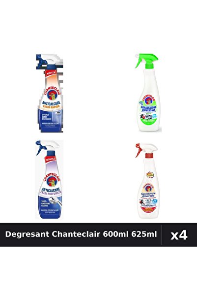 Chanteclair Set 4 Degresant Universal 600ml 625ml - Lămâie, Marsilia, Extra R...