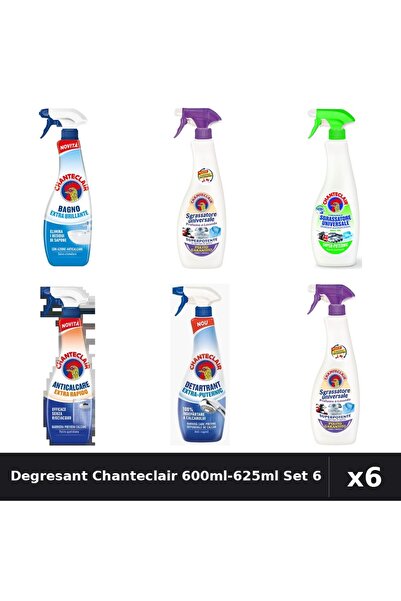 Chanteclair Set 6 Degresant Universal 600ml-625ml - Lavanda, Lamaie, Mosc Alb...