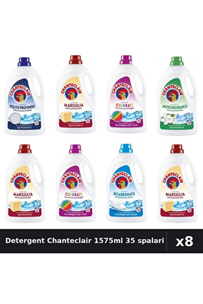 Chanteclair Set 8 Detergent Lichid Rufe 1575ml 35 Spalari - Marsilia, Color, ...