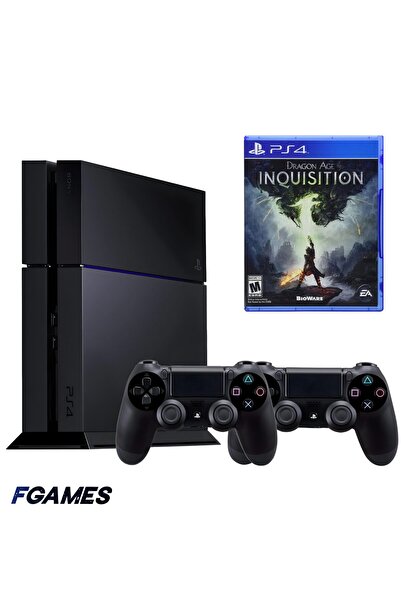 Sony Κονσόλα Playstation 4 Ps4 500GB + Δύο Χειριστήρια + Dragon Age: Inquisit...