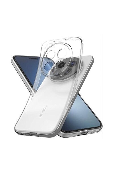 Apsuwa Honor Magic 8 Pro Kılıf Şeffaf Silikon