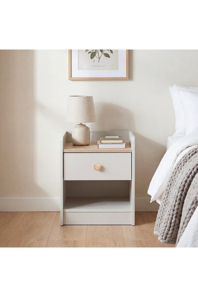 Home Box Movo Skara 1-Drawer Nightstand