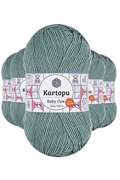 atastore2017 5 Pieces Baby One Non-Pilling Hand Knitting Yarn Wool Azur K493 ...