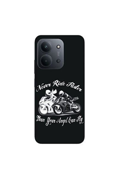 OEM Husa compatibila cu Xiaomi Redmi 15C Silicon Gel Tpu Model Never Ride Faster