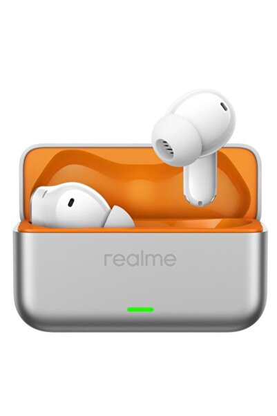 realme Căști wireless (TWS) Buds T500 Pro Argintiu-portocaliu