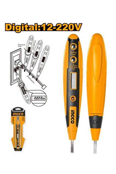 Ingco Test pencil Voltage:AC100-500V /Digital:12-220V