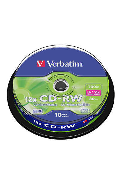 Verbatim CD-RW 10/SET 700MB 12X 43480