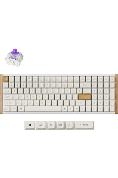 Keychron K4 HE Ασύρματο πληκτρολόγιο gaming Hall Effect 96% με μαγνητικούς δι...