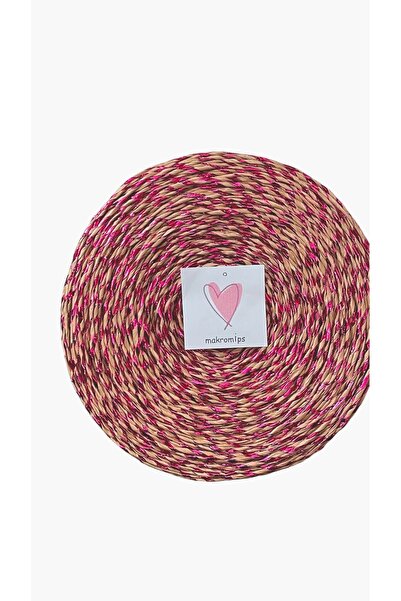 Makromİps Premium Twisted Metallic Paper String (250 Gr/420M) Polyester Gloss...