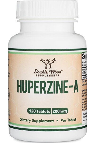 Double Wood Supplements هوبيرزين أ - 120 × 200 ميكروغرام أقراص