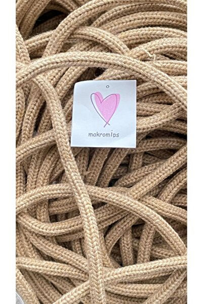Makromİps Empty Tress Yarn (1 Kilo) Cord Without Filler Macrome Bag Basket Su...