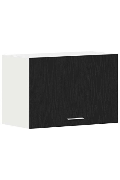 vidaxl Lyon Black Oak Wall Cabinet 60 x 31 x 40 cm Composite Wood