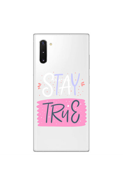 Other Samsung Note 10 Plus Stay True Transparent Silicone TPU Θήκη