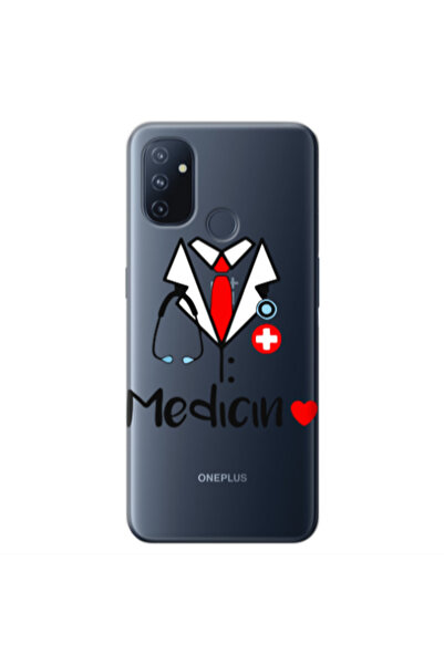 Other Oneplus Nord 100 Medicin Transparent Silicone TPU Θήκη