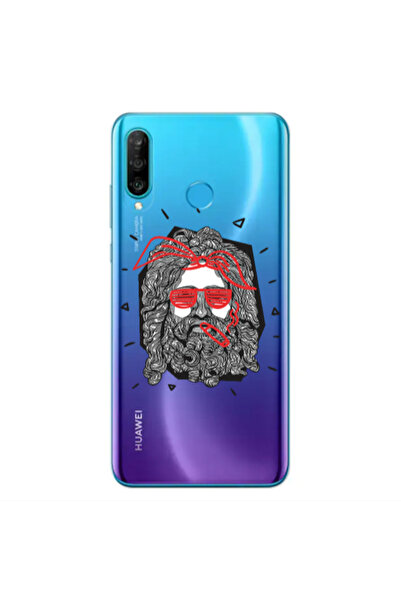 Other Huawei P30 Lite Cool glasses Transparent Silicone TPU Θήκη