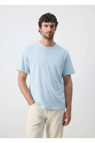 MANGO Man Regular fit %100 pamuklu tişört