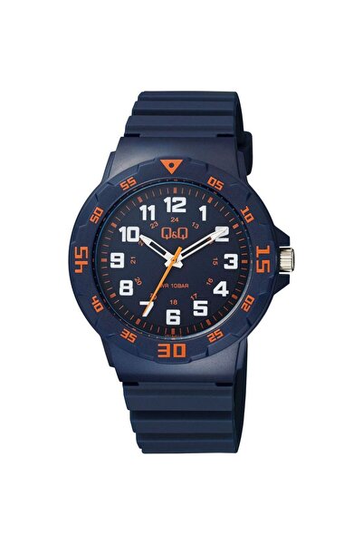 Q&Q Ρολόι Ανδρικό Black Rubber Q&amp;Q VR18J012Y