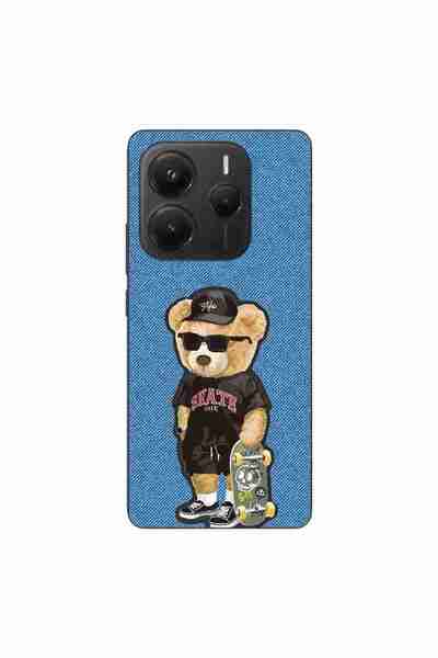 OEM Husa compatibila cu Xiaomi Redmi Note 14 5G Silicon Gel Tpu Model Bear Sk...