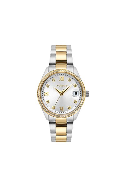 Vogue Ρολόι Γυναικείο Δίχρωμο Stainless Steel Bracelet 2020614164